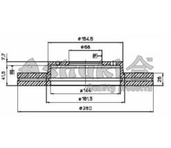 ASHUKI 0990-3801